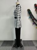 Print Single Shoulder Wide Leg Jumpsuit 2 Piece Set NY-10950