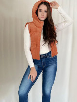 Casual Sleeveless Zipper Vest Coat YH-1050