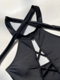 Sexy Halterneck Bikinis One Piece Swimsuit CASF-6629