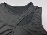 Hollow Out Solid Color Tank Tops GPBY-1008