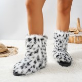 Fashion Plush Warm Snow Boots TWZX-118