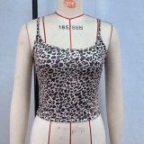 Sexy Leopard Print Sling Tank Top GPBY-16413