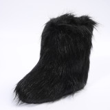 Fashion Plush Warm Snow Boots TWZX-118