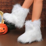 Fashion Plush Warm Snow Boots TWZX-118