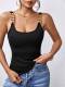 U Neck Sleeveless Sling Tops GYSQ-UTED1920