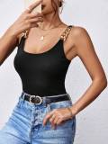 U Neck Sleeveless Sling Tops GYSQ-UTED1920