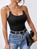 U Neck Sleeveless Sling Tops GYSQ-UTED1920