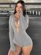 Hollow Out Slim Backless Romper GYSQ-KJEH1420