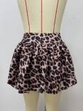 Printed Ultra Short Puffy Skirt LSD-2319