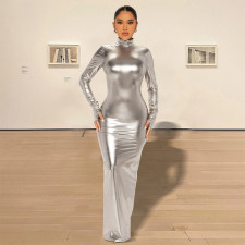 Long Sleeve Backless Bodycon Dress GPBY-15124