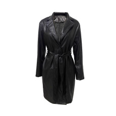 Fashion Long Sleeve Lapel Cardigan Long Coat LSD-2347
