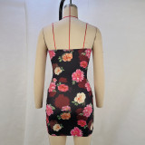 Sexy Print Slim Tube Tops Dress GPBY-15712