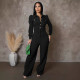 Long Sleeve Sport Solid Color Pants Suit OSM-4468
