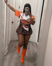 Printed Ultra Short Puffy Skirt LSD-2319