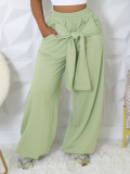 Solid Color Loose Casual Pants YH-5343