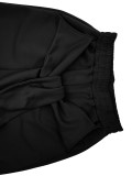 Solid Color Loose Casual Pants YH-5343