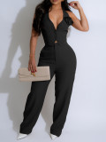 Sleeveless Vest And Pants 2 Piece Set AIL-299