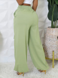 Solid Color Loose Casual Pants YH-5343
