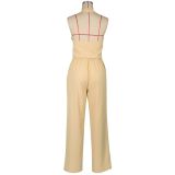 Sleeveless Vest And Pants 2 Piece Set AIL-299