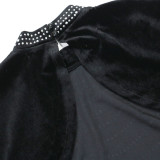 Hot Drill Backless Mini Dress CYA-901575