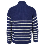 Long Sleeve Zipper Pullover Sweater GDAM-1022