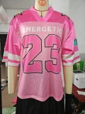 Letter Print Fashion Sports Tops Ierseys  GBGF-44940