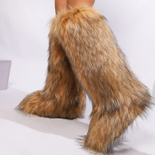 Fashion Plush Warm Snow Long Boots GHSX-2535
