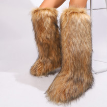 Fashion Plush Warm Snow Long Boots GHSX-2535