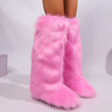 Fashion Plush Warm Snow Long Boots GHSX-2535
