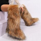 Fashion Plush Warm Snow Long Boots GHSX-2535