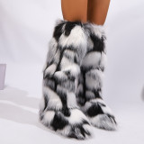 Fashion Plush Warm Snow Long Boots GHSX-2535
