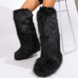 Fashion Plush Warm Snow Long Boots GHSX-2535