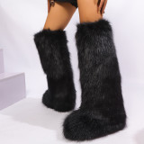 Fashion Plush Warm Snow Long Boots GHSX-2535