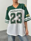 Letter Print Fashion Sports Tops Ierseys  GBGF-44940