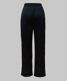 Patchwork Casual Padded Sport Pants MIL-134