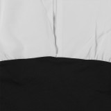 Contrast Color Patchwork Mini Dress YWXS-XS-XS5326
