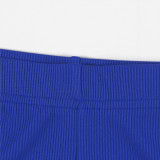 Halterneck Tank Top Skinny Mid-Length Pants Set YWXS-XS-XS5205