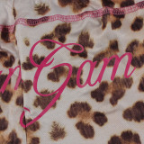 Leopard Hooded Long Sleeve Pants Suit YWXS-XS-XS5230