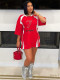 Casual Loose Sport Print Dress YWXS-XS-XSL44902
