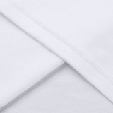 Letter Print Short Sleeve T Shirt FL-YY24084