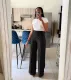 Solid Color Loose Straight Pants LSD-2314