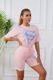 Summer Sports Casual Short Sleeve Shorts Suit GWBF-AL-649955064237