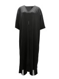 Print V Neck Loose Long Shirt Drawstring Trouser Set GYSL-006