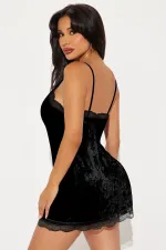 Sexy Lace Patchwork Sling Mini Dress YD-020