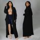 Solid Color Long Sleeve Thicken Sweater Coats OD-7007