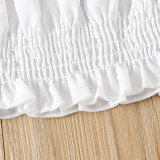Kids Girl Short Sleeve Shors Two Piece Set YKTZ-55