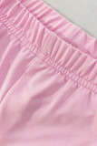 Print Tight Short Sleeve Shorts 2 Piece Set GFCF-1319