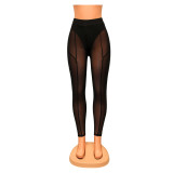 Sexy Tight Mesh See-through Bottoms Pant GOSD-6625