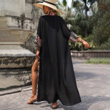 Casual Floral Swimsuit Cover-up Sunwear GKLE-6747