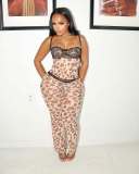 Leopard Print Patchwork Two Piece Pants Set YUEM-2025201